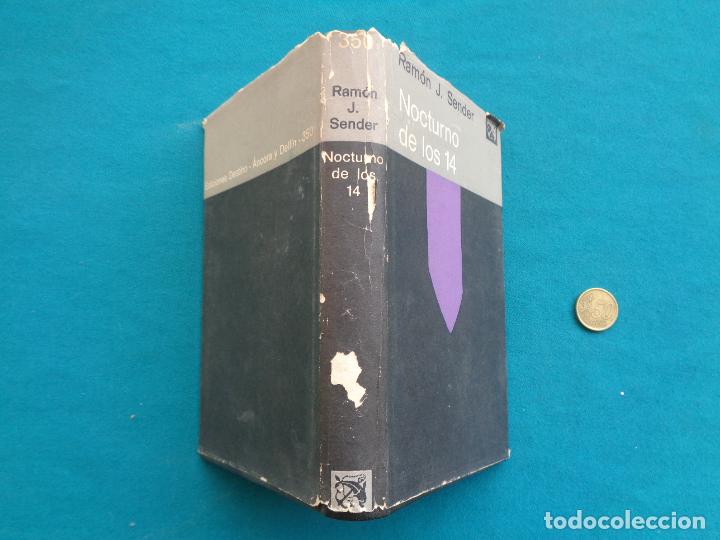 Libros de segunda mano: NOCTURNO DE LOS 14, RAM&Oacute;N J. SENDER 1970 - Foto 4