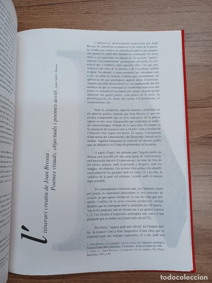 Libros de segunda mano: JOAN BROSSA. MUS&Eacute;E D ART MODERNE DE C&Eacute;RET, 1990 - Foto 1