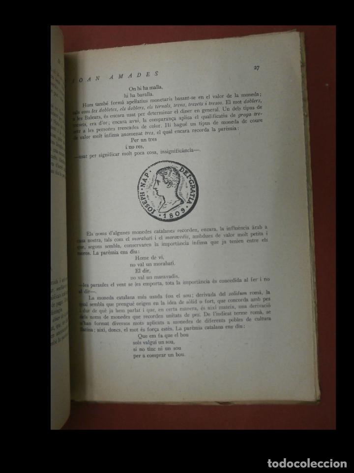 Libros de segunda mano: El diner. Joan Amades - Foto 2