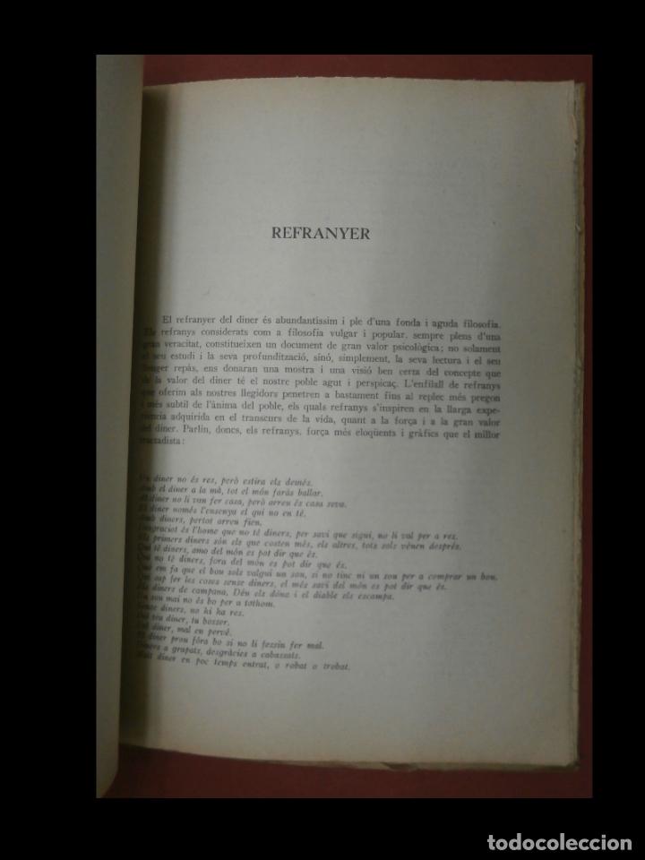 Libros de segunda mano: El diner. Joan Amades - Foto 5