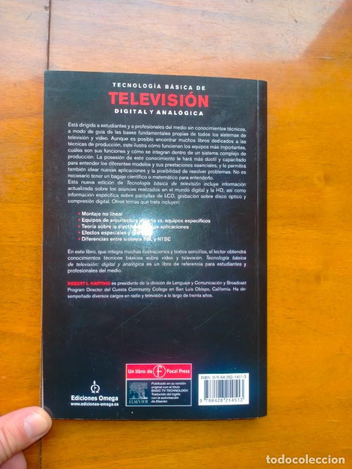 Libros de segunda mano: Tecnolog&iacute;a b&aacute;sica de televisi&oacute;n digital y anal&oacute;gica. Omega - Foto 8
