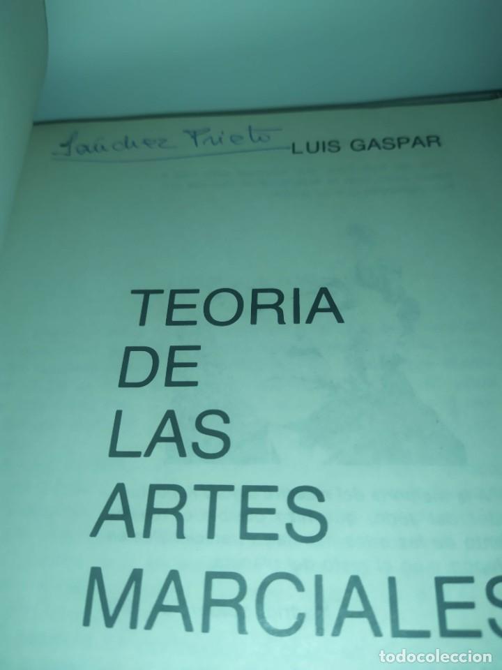 Libros de segunda mano: TEORIA DE LAS ARTES MARCIALES - LUIS GASPAR. - Foto 2