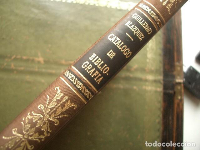 Libros de segunda mano: Cat&aacute;logo de Bibliograf&iacute;a. 24 Guillermo Bl&aacute;zquez - Foto 2