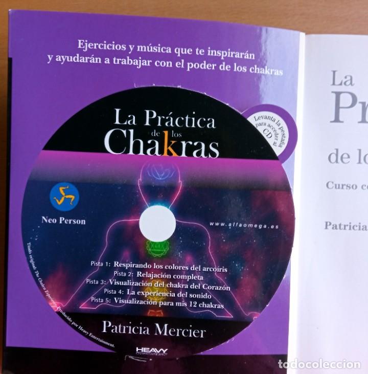 Libros de segunda mano: La Pr&aacute;ctica de los Chakras, de Patricia Mercier. - Foto 3