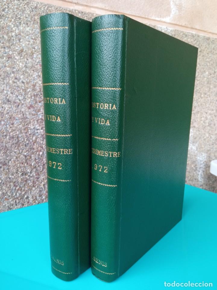 Libros de segunda mano: Historia y Vida a&ntilde;o 1972 encuadernado en dos tomos. - Foto 1