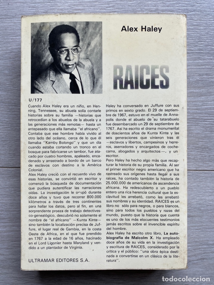 Libros de segunda mano: RA&Iacute;CES / Haley - Foto 3