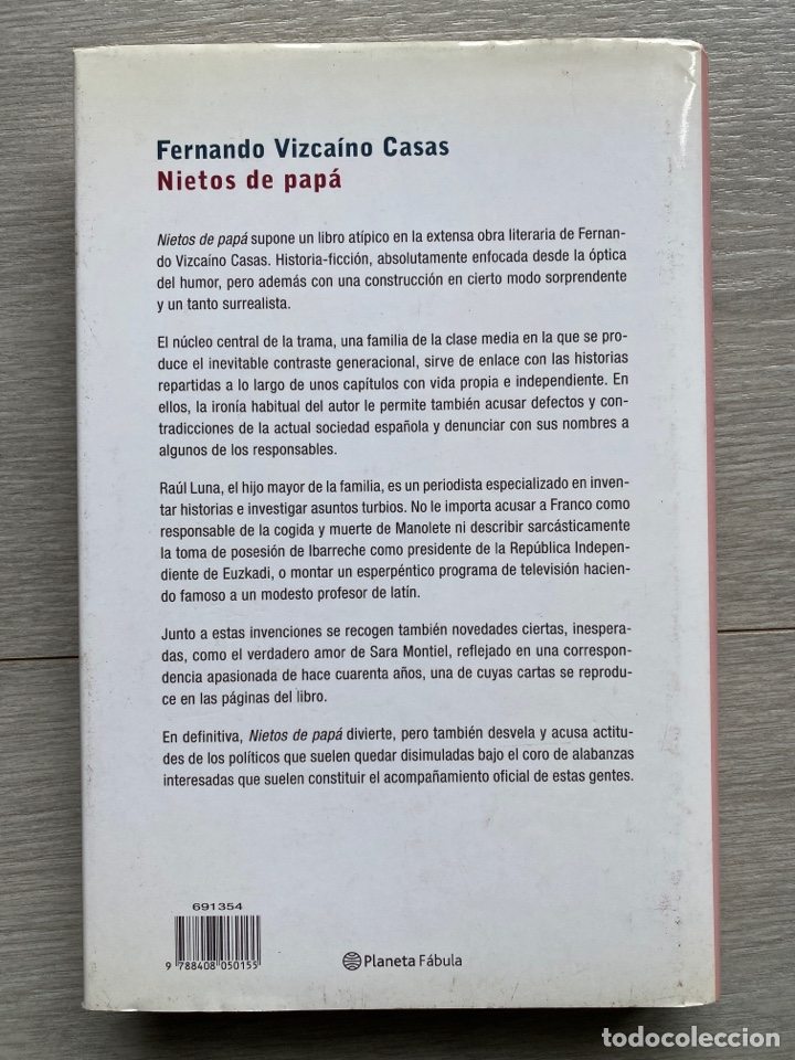 Libros de segunda mano: NIETOS DE PAPA / Vizca&iacute;no Casas - Foto 3