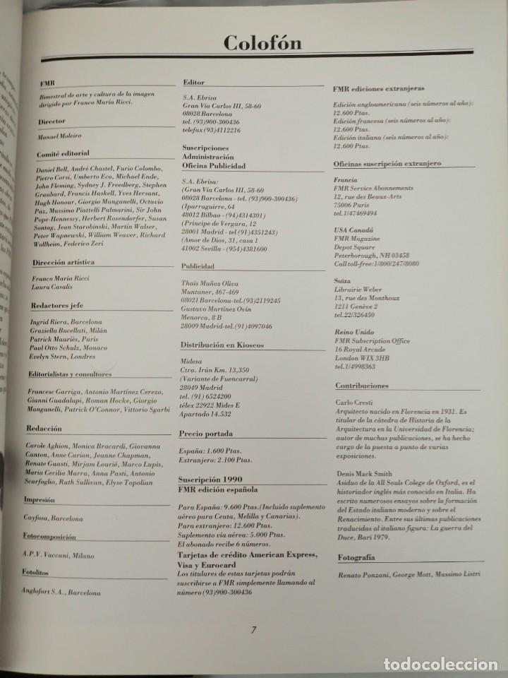 Libros de segunda mano: FMR. EDICI&Oacute;N ESPA&Ntilde;OLA, NUM. 1: 1989 - Foto 10