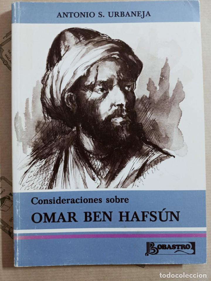 Libros de segunda mano: CONSIDERACIONES SOBRE OMAR BEN HAFSUN, de ANTONIO S. URBANEJA - Foto 1