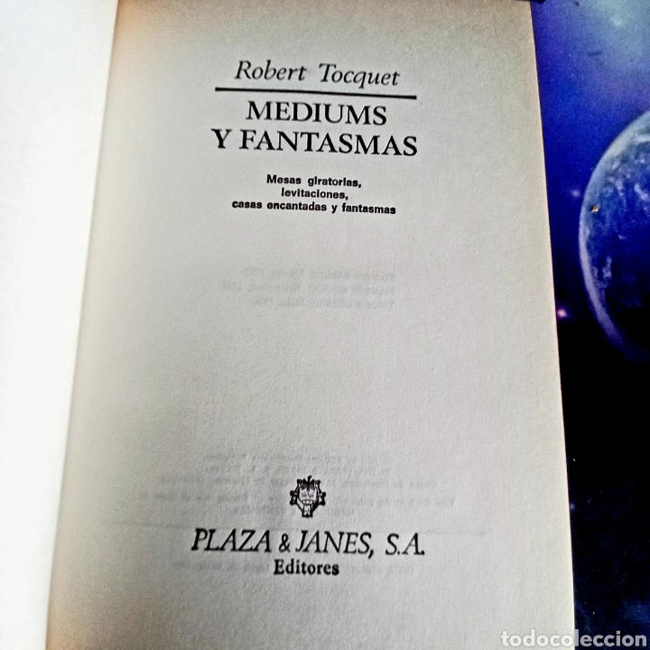 Libros de segunda mano: MEDIUMS Y FANTASMAS. ROBERT TOCQUET - Foto 3