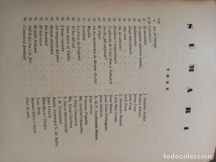 Libros de segunda mano: Libro &rdquo;Almanac de les Arts Sabadell&rdquo; - Foto 4