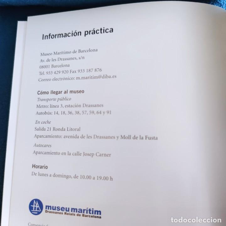 Libros de segunda mano: Libro Museo Mar&iacute;timo De Barcelona Gu&iacute;a De Visita, En Castellano. - Foto 11