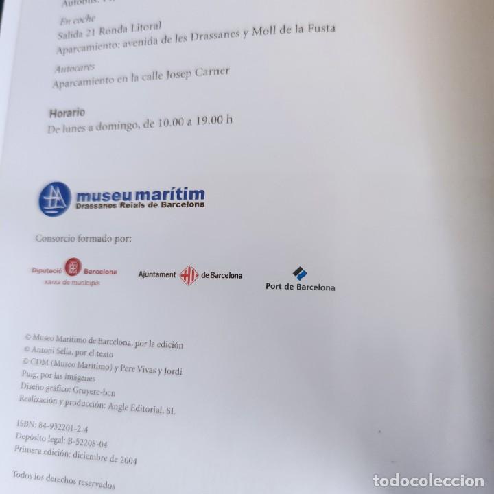 Libros de segunda mano: Libro Museo Mar&iacute;timo De Barcelona Gu&iacute;a De Visita, En Castellano. - Foto 12