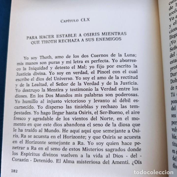 Libros de segunda mano: El Libro De Los Muertos, Los Misterios Del Milenario Egipto. An&oacute;nimo, En espa&ntilde;ol. - Foto 11