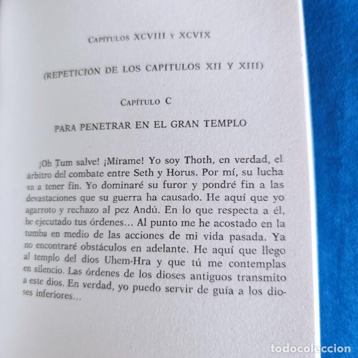 Libros de segunda mano: El Libro De Los Muertos, Los Misterios Del Milenario Egipto. An&oacute;nimo, En espa&ntilde;ol. - Foto 14