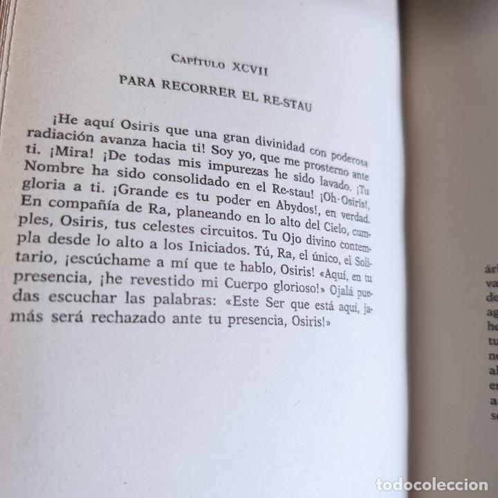 Libros de segunda mano: El Libro De Los Muertos, Los Misterios Del Milenario Egipto. An&oacute;nimo, En espa&ntilde;ol. - Foto 15