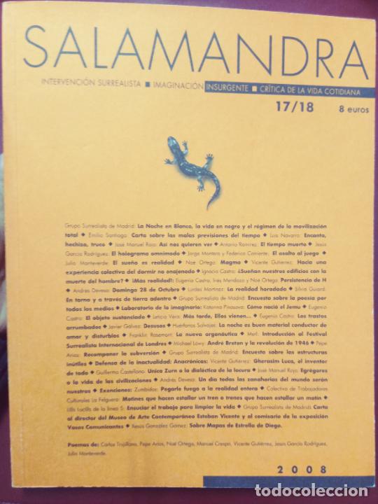 Libros de segunda mano: Salamandra. Comunicaci&oacute;n surrealista, imaginaci&oacute;n insurgente, cr&iacute;tica de la vida cotidiana n&ordm; 17-18