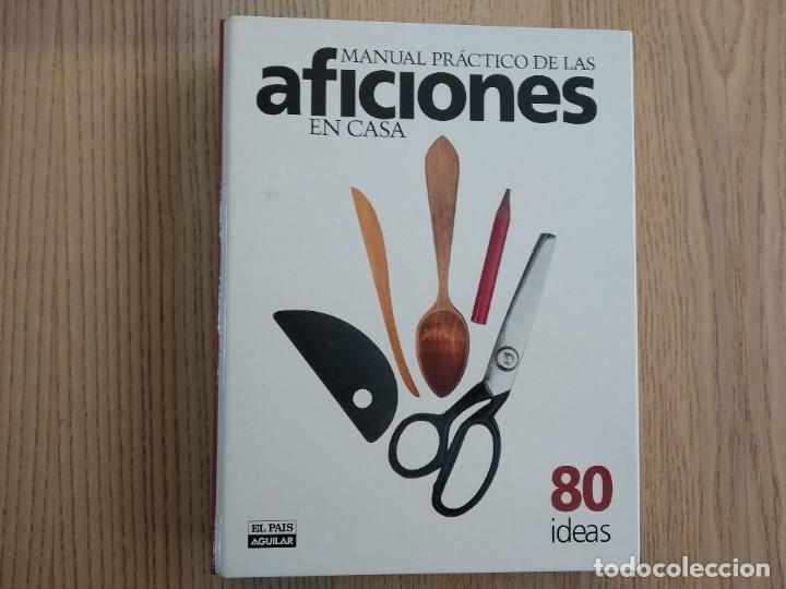 Libros de segunda mano: Manual pr&aacute;ctico de las aficiones en casa. El Pais Aguilar. - Foto 1