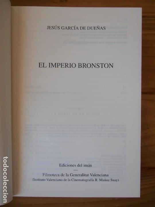 Libros de segunda mano: EL IMPERIO BRONSTON. JESUS GARCIA DE DUE&Ntilde;AS.EDICIONES DEL IMAN.2000. - Foto 8