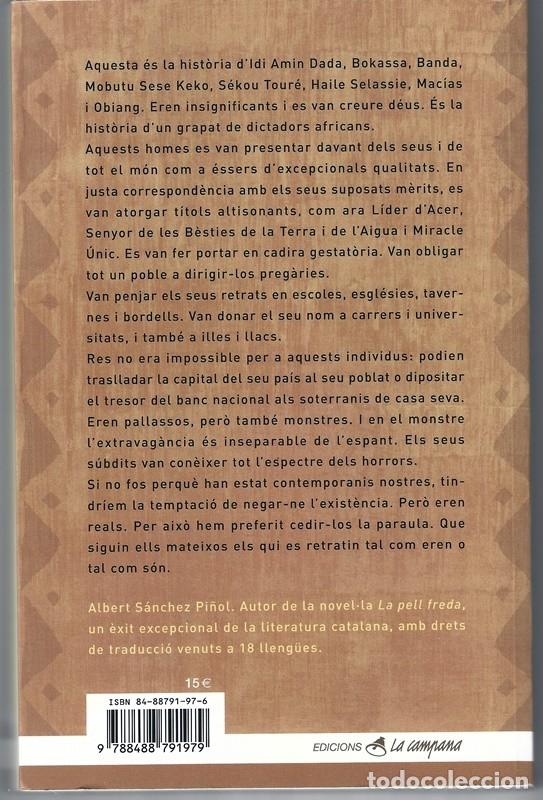 Libros de segunda mano: PALLASSOS I MONSTRES ALBERT S&Aacute;NCHEZ PI&Ntilde;OL (TEXTO EN CATAL&Aacute;N) - Foto 2