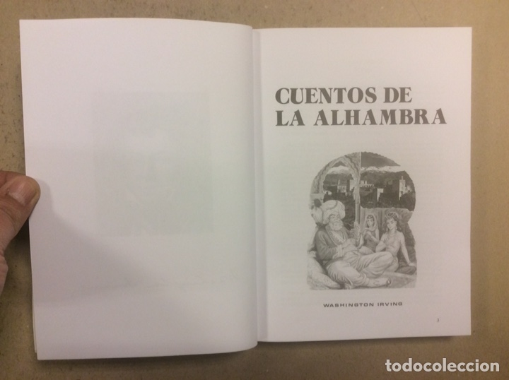 Libros de segunda mano: CUENTOS DE LA ALHAMBRA. WASHINGTON IRVING. EDICIONES GALLEGOS 1976 - Foto 2