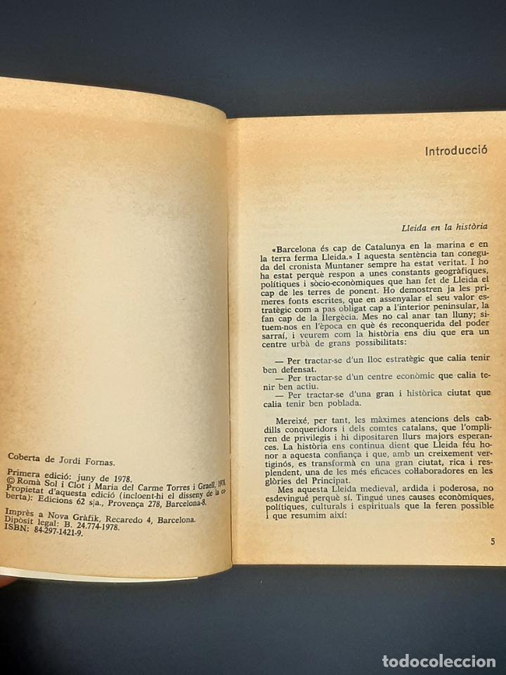 Libros de segunda mano: Lleida i el Fet Nacional catal&agrave; (1878-1911) - Foto 2