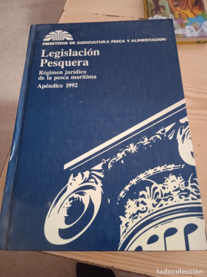 Libros de segunda mano: M-65 LIBRO LEGISLACION PESQUERA APENDICE 1992 - Foto 1