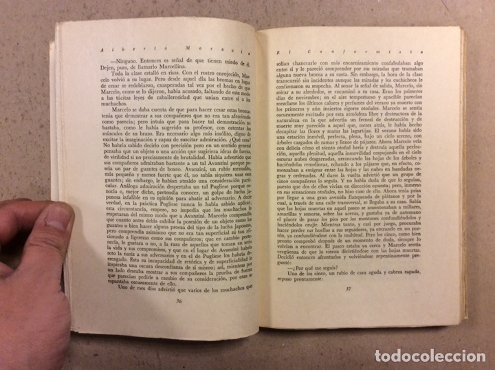 Libros de segunda mano: EL CONFORMISTA. ALBERTO MORAVIA. EDITORIAL LOSADA 1956 - Foto 3