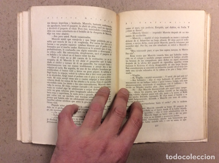 Libros de segunda mano: EL CONFORMISTA. ALBERTO MORAVIA. EDITORIAL LOSADA 1956 - Foto 5