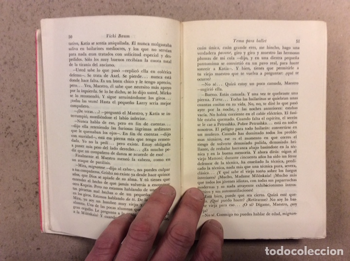 Libros de segunda mano: TEMA PARA BALLET. VICKI BAUM. EDITORIAL HERMES 1959 - Foto 3