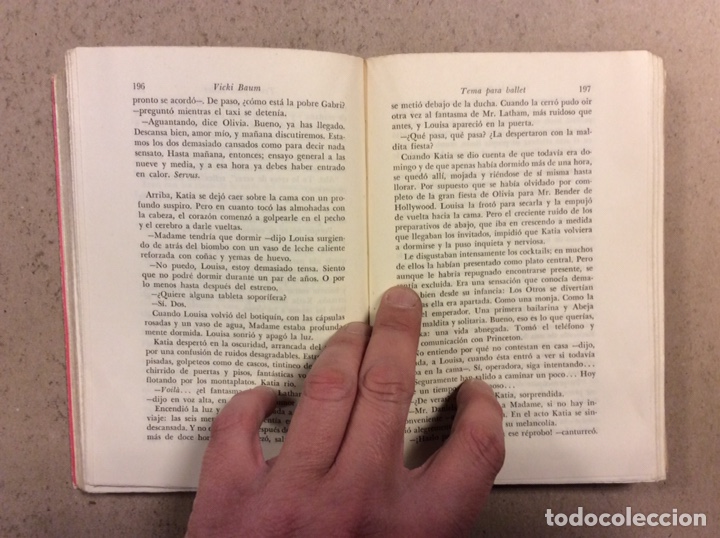 Libros de segunda mano: TEMA PARA BALLET. VICKI BAUM. EDITORIAL HERMES 1959 - Foto 4