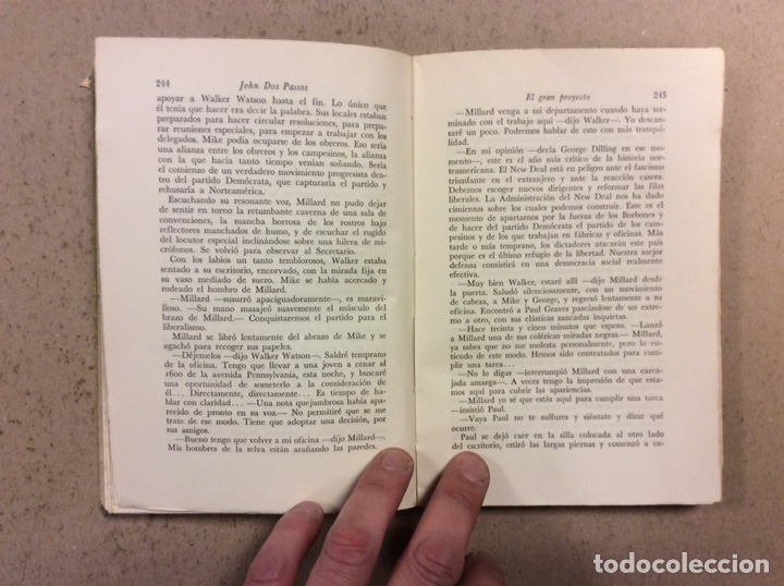 Libros de segunda mano: EL GRAN PROYECTO. JOHN DOS PASSOS. EDITORIAL HERMES 1951 - Foto 4