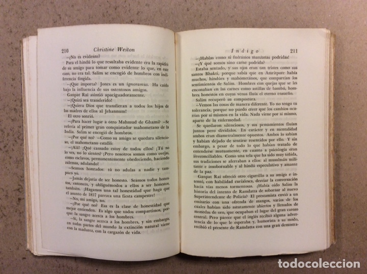 Libros de segunda mano: &Iacute;NDIGO. CHRISTINE WESTON. EDITORIAL HERMES 1947 - Foto 4