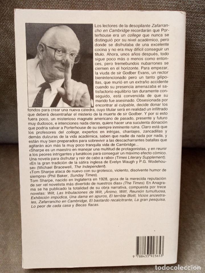 Libros de segunda mano: TOM SHARPE - BECAS FLACAS - ANAGRAMA, 1997 - 1&ordf; ED. - Foto 3