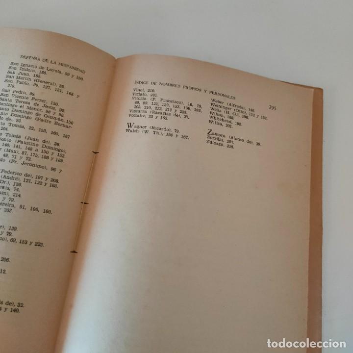 Libros de segunda mano: Defensa de la Hispanidad. Ramiro de Maeztu. Sexta edici&oacute;n 1952. - Foto 12