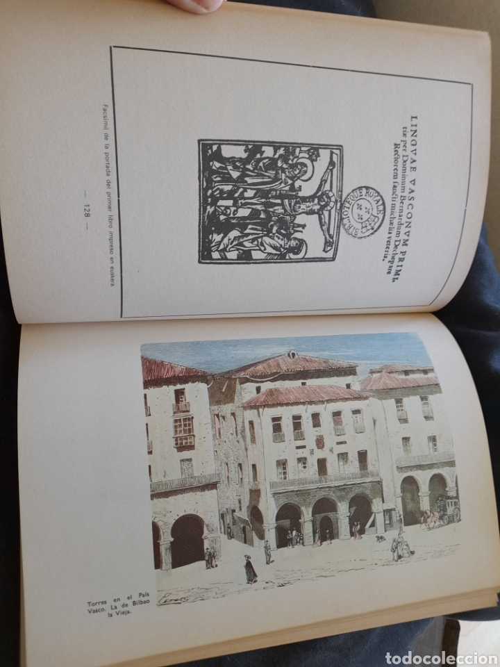 Libros de segunda mano: Los vascos. Euskal kondaira. Manuel Estomba - Foto 3