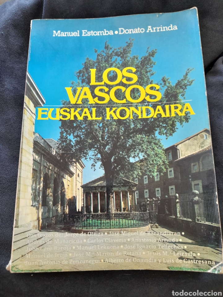 Libros de segunda mano: Los vascos. Euskal kondaira. Manuel Estomba - Foto 1
