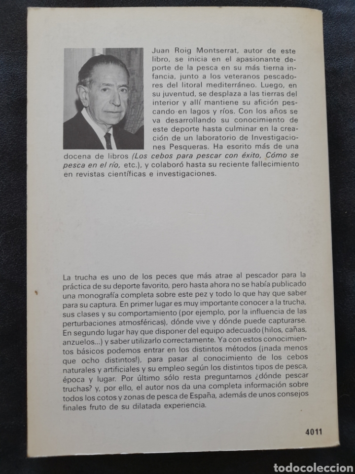 Libros de segunda mano: El gran libro de la pesca de la trucha. Juan Roig - Foto 2
