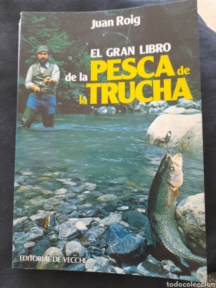 Libros de segunda mano: El gran libro de la pesca de la trucha. Juan Roig - Foto 1