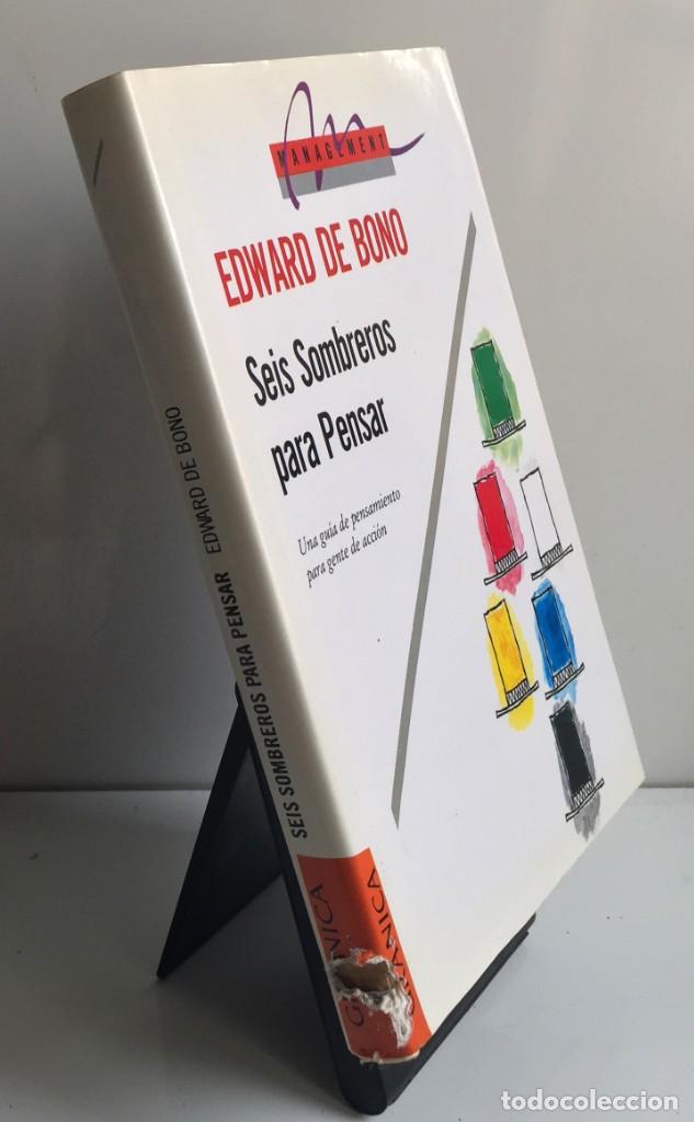 Libros de segunda mano: SEIS SOMBREROS PARA PENSAR. Edward De Bono - Foto 3