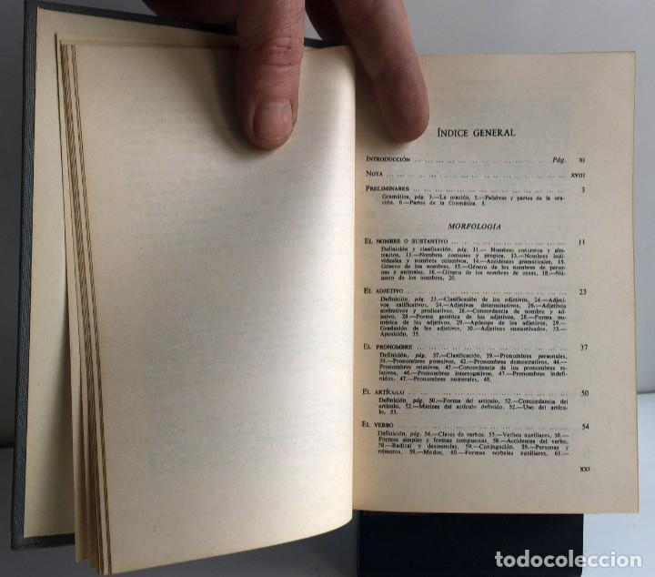 Libros de segunda mano: MANUAL DE GRAM&Aacute;TICA ESPA&Ntilde;OLA. Rafael Seco - Foto 6
