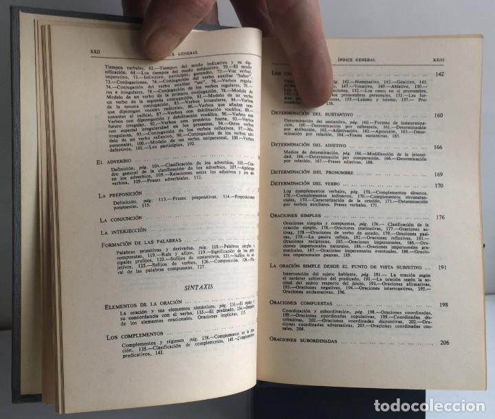 Libros de segunda mano: MANUAL DE GRAM&Aacute;TICA ESPA&Ntilde;OLA. Rafael Seco - Foto 7