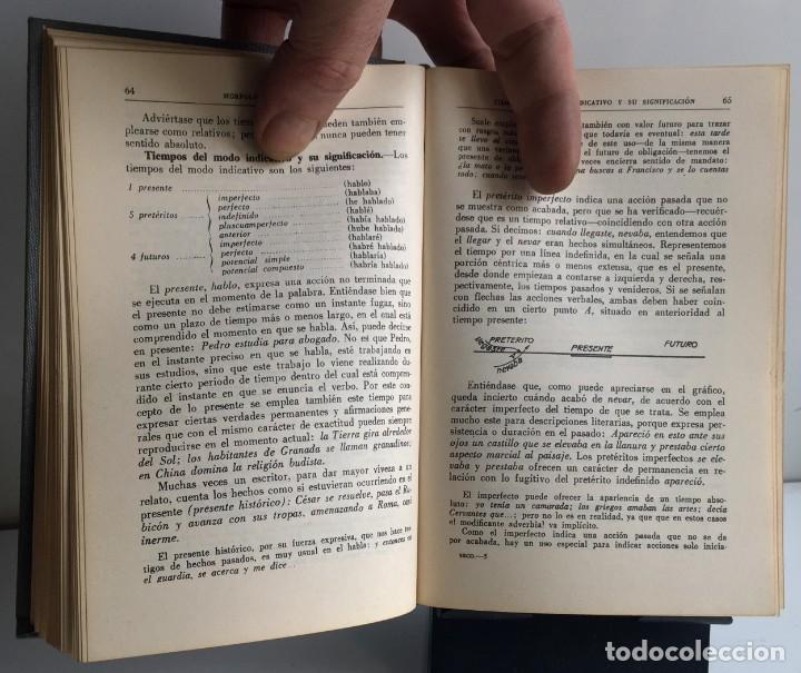 Libros de segunda mano: MANUAL DE GRAM&Aacute;TICA ESPA&Ntilde;OLA. Rafael Seco - Foto 9
