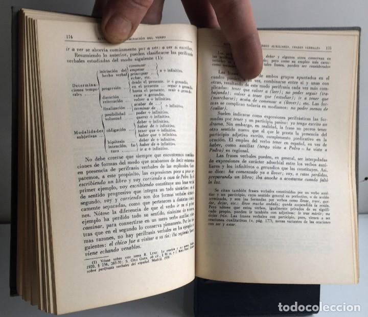 Libros de segunda mano: MANUAL DE GRAM&Aacute;TICA ESPA&Ntilde;OLA. Rafael Seco - Foto 10