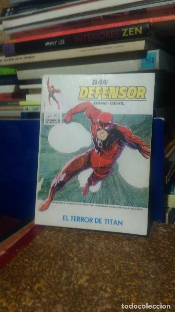 Libros de segunda mano: DAN DEFENSOR, DARE-DEVIL, EL TERROR DE TITAN, MARVEL COMICS GROUP, ED. VERTICE - Foto 1