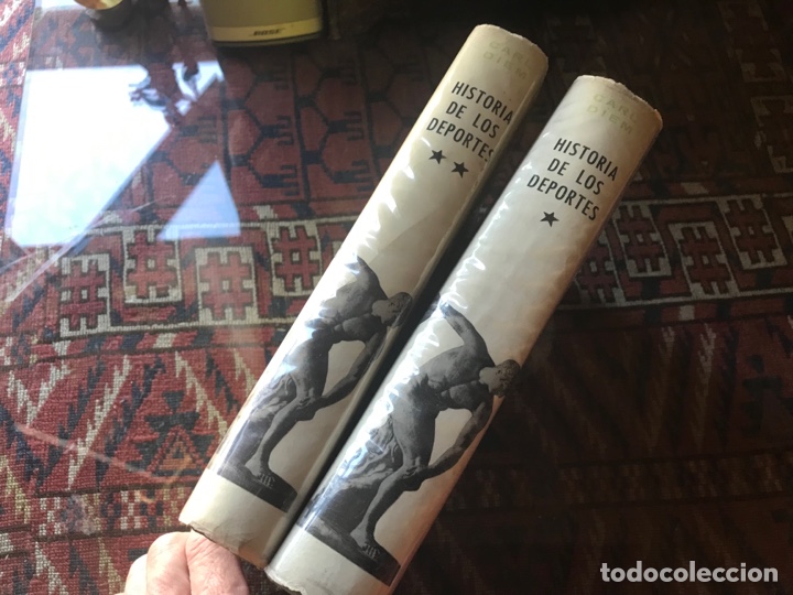 Libros de segunda mano: Historia de los deportes. Carl Diem. Dos tomos. - Foto 1