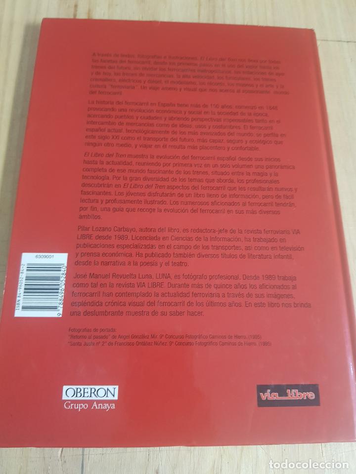 Libros de segunda mano: El libro del tren - Pilar Lozano Carbayo - Foto 2