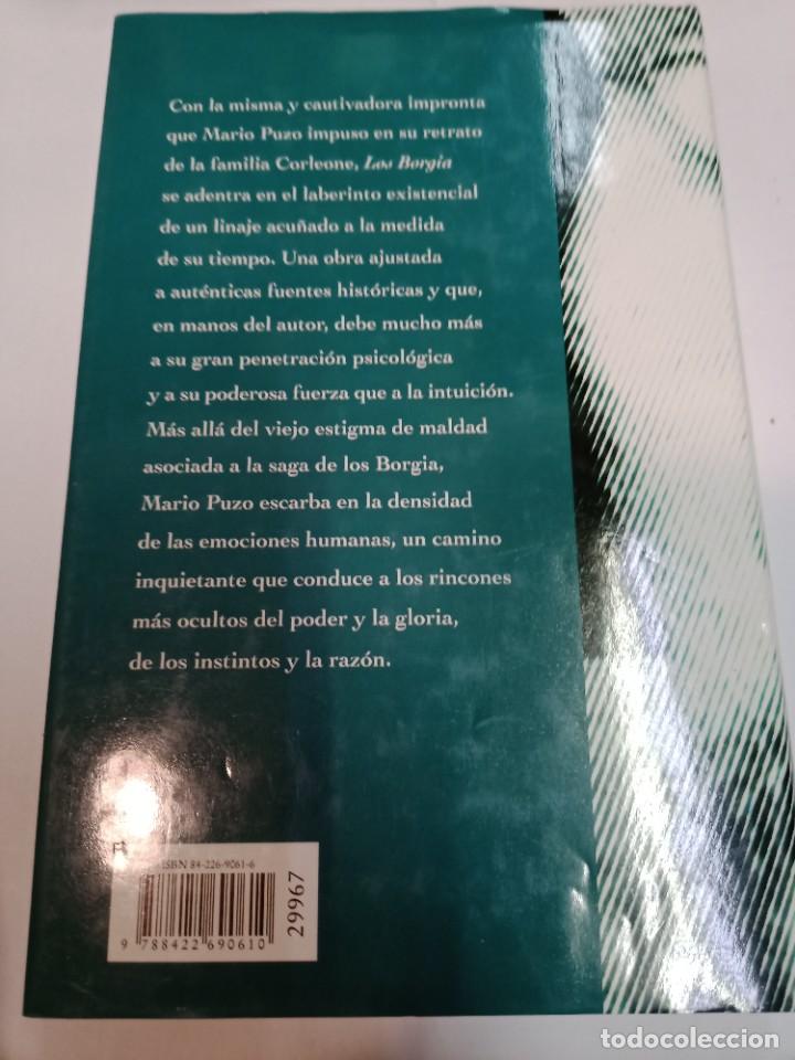Libros de segunda mano: MARIO PUZO Los Borgia SA9394 - Foto 2
