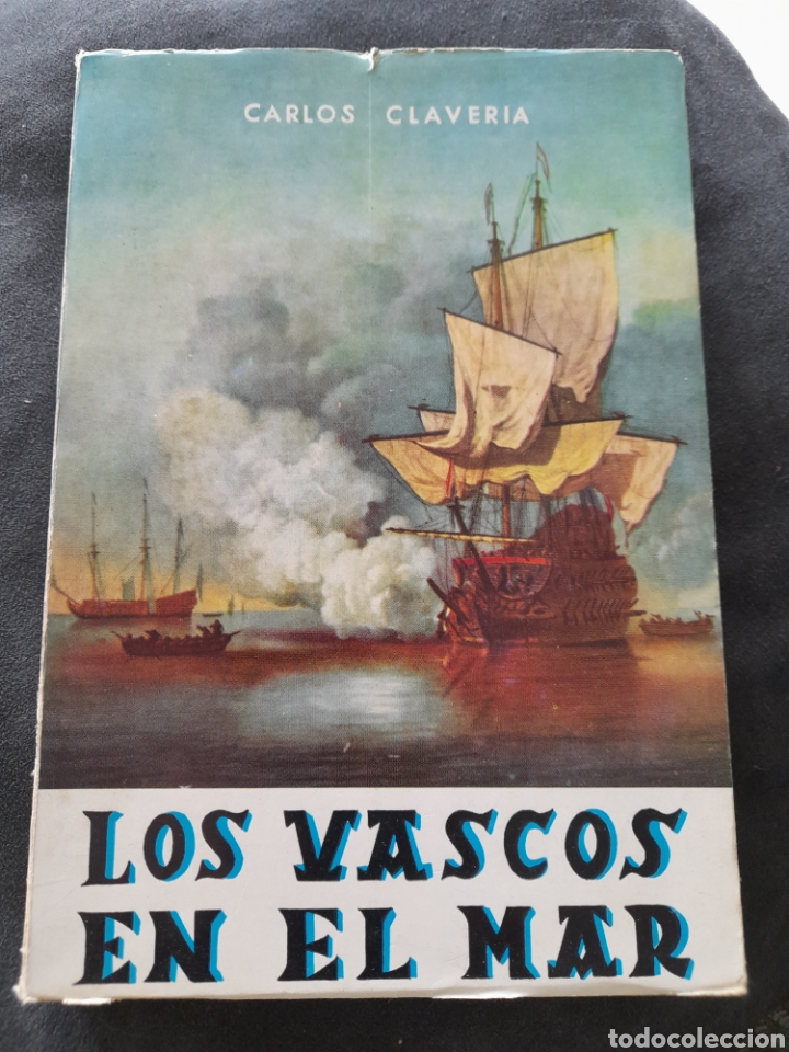Libros de segunda mano: Los vascos en el mar. Carlos Claveira - Foto 1