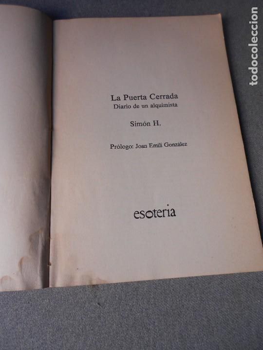 Libros de segunda mano: LA PUERTA CERRADA - Foto 3